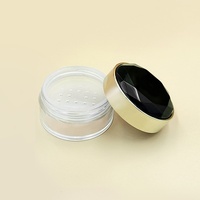 Poudre cosmétique en vrac neuve de 15 g, fabrication directe d'usine, matériau PS/ABS, origine Chine, rechargeable, transparente, portable, boîte vide