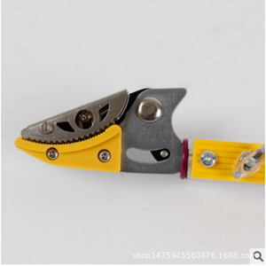 Sécatrices télescopiques Gisen 3-4 mètres en alliage d'aluminium, outils de ramassage manuels rose et jaune - Product Image 3