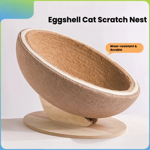 Nid et Lit Griffoir Écologique en Sisal pour Chat, Jouets Interactifs Personnalisés, Léger (3kg), Utilisation Toutes Saisons, Intérieur - Product Image 2