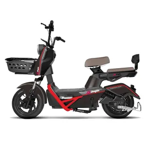 2-wiel Goedkope Nieuwe 350W 500W 48V 60V Elektrische Bromfiets Met Pedalen Electrica Ebike Scooter Elektrische Fiets Fiets