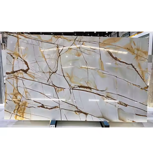 Quartzite naturel exotique de qualité supérieure, impression bleue Rome, poli, imperméable, grande dalle de pierre, hôtel moderne, villa, appartement - Product Image 2