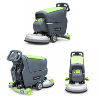 Machine à nettoyer les sols avec batterie au lithium de 20 pouces et réservoir de 50 L pour le nettoyage commercial des sols