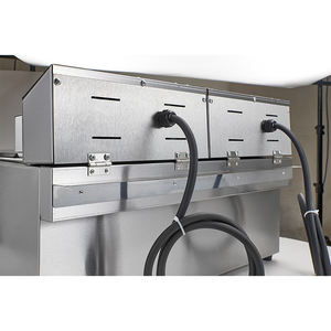 Friggitrice elettrica per uso domestico per friggitrice professionale con due serbatoi di pollo al tacchino - Product Image 5