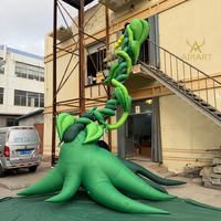 Grande tige de haricot gonflable géante personnalisée, grande plante grimpante gonflable pour la décoration de parcs à thème et d'événements
