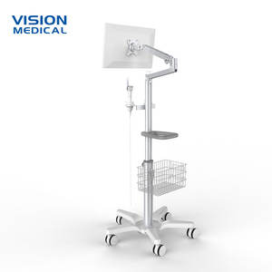 Medische Apparatuur Ent Endoscopie Trolley Endoscopie Machine Ziekenhuis Tablet Winkelwagen Draagbare Kleur Ultrasound Mobiele Trolley - Product Image 6
