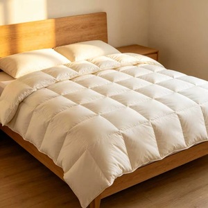 Couette en duvet de canard blanc ultra-douce, respirante, de qualité supérieure, pour une chaleur toute saison - Product Image 5