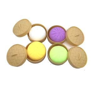 ลูกบอลคลายเครียด ของเล่นยางรูปซาลาเปาสำหรับเยาวชน บรรจุกล่อง 2 หยวน ร้านขายของชำ - Product Image 4