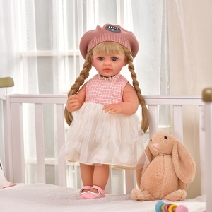 Poupée <span class=keywords><strong>Bébé</strong></span> Reborn de 55 cm en Silicone, Corps Complet, Parfaite <span class=keywords><strong>pour</strong></span> Enfants, Jouet <span class=keywords><strong>pour</strong></span> Filles, Cadeau Idéal - Product Image 2
