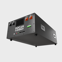 Kit de boîte de batterie DIY Docan Energy 15KWh 314AH LiFePO4 avec BMS JK PB2A16S20P 200A V19 et bornes M8 pour stockage d'énergie solaire