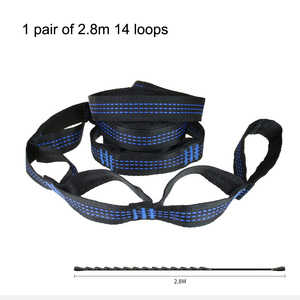 Personnaliser la paire <span class=keywords><strong>de</strong></span> sangles <span class=keywords><strong>de</strong></span> <span class=keywords><strong>hamac</strong></span> 2 mètres 5 boucles ceintures <span class=keywords><strong>de</strong></span> suspension d'arbre réglables cordes <span class=keywords><strong>de</strong></span> <span class=keywords><strong>hamac</strong></span> - Product Image 2