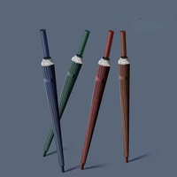 Parapluie de golf semi-automatique de haute qualité couleur personnalisée pour parapluie à double usage pluie et lumière