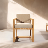 Nouveau design Offre Spéciale hôtel restaurant chaise teck salle à manger meubles balcon jardin cour bois