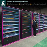 Vitrine de présentation de tabac dissimulée, présentoir à cigarettes, étagère à tabac, mobilier de magasin de tabac, verrouillable, grande capacité de rangement