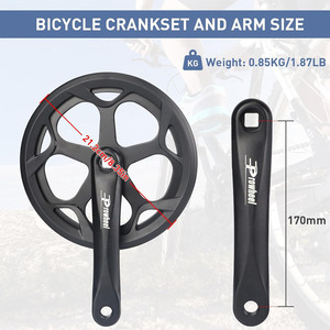 原装曲柄组 48T/170mm 适用于 Engwe EP-<span class=keywords><strong>2</strong></span> Pro/Engine X/L20/M20/E26/P26 电动自行车零件 自行车配件 自行车零件 - Product Image 4