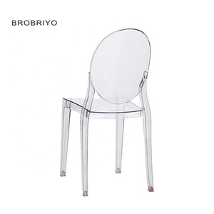 Chaises <span class=keywords><strong>Victoria</strong></span> <span class=keywords><strong>Ghost</strong></span> de mariage clair en résine acrylique d'approvisionnement d'usine - Product Image 5