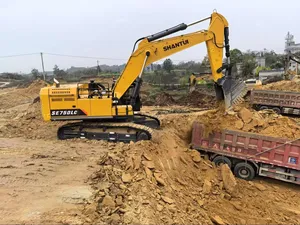 Brand new Premium Shantui SE750LC 75 Ton Heavy Mining Excavator 377kW Six Cylinder 4.5cbm Bucket Factory Direct Supply - Product Image 3