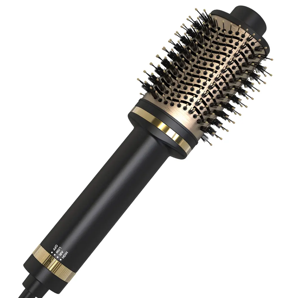 Ulelay best sellers Hot selling Hair Styling Tools hot air comb Brush for black hair