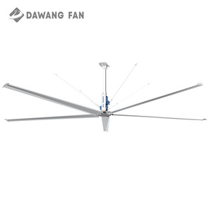 Ventilateur axial de plafond DAWANG FAN D16 16 pieds en alliage d'aluminium IP55, silencieux, étanche, HVLS, pour élevages bovins, économie d'énergie - Product Image 2