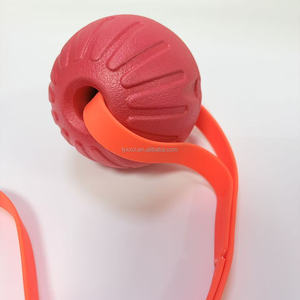 Pelota de Juguete para Mascotas, Moderna, de Color Sólido, Clásica, Ecológica, para Limpiar los Dientes, con Cuerda de Espuma, Lujosa, Suave, Resistente - Product Image 2