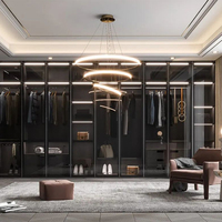 Système de dressing sur mesure le plus vendu pour chambre à coucher – Armoire et dressing de luxe en bois, design personnalisé