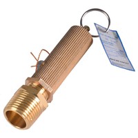 Vanne de sécurité en laiton à ressort KaiShan A28X-16T DN25, raccord fileté mâle externe pour compresseurs d'air à vis, pression fiable