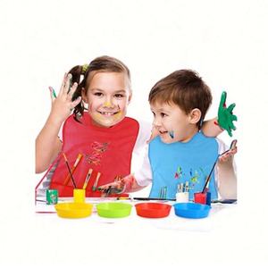 High Quality Reusable Fashionable <b>Kids</b> Painting <b>Apron</b> with Non-Woven Fabric - Product Image 4