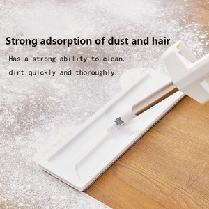 Serpillière de nettoyage des sols, serpillière plate pour usage domestique sec et humide, serpillière mains libres à double usage sec et humide - Product Image 3