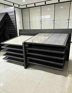 Présentoir coulissant incliné personnalisé pour carreaux <span class=keywords><strong>de</strong></span> céramique, <span class=keywords><strong>pierres</strong></span> décoratives, parquet et revêtements <span class=keywords><strong>de</strong></span> sol en bois dur - Product Image 1