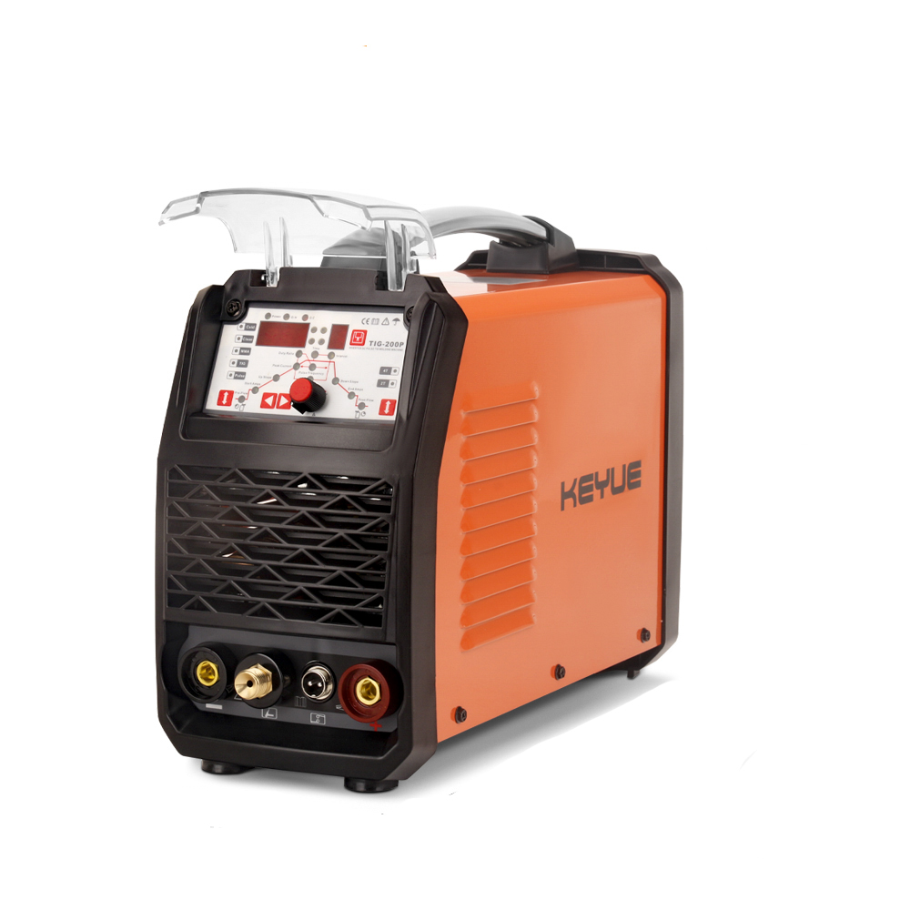 Однофазный 220 В А Импульсный сварочный аппарат MMA/TIG IGBT DC Inverter TIG-200P