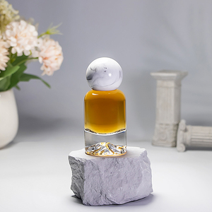 Bottiglie di Vetro per Profumo ABT di Alta Gamma 30ml 50ml, Forma Rotonda con Fondo a Vulcano e Pompa Spray Rotonda - Product Image 2