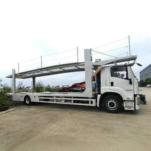 รถบรรทุกขนส่งรถยนต์ ISUZU GIGA แบบสองชั้น สำหรับ 5-6 คัน พร้อมโครงรถเสริมความแข็งแรง - Product Image 3