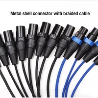Câble multipaire de scène 8-32 canaux avec boîtier de scène, câble de signal audio multiconducteur à âme OFC pour sonorisation en direct et studio d'enregistrement