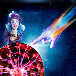 Lampada <span class=keywords><strong>Sfera</strong></span> al Plasma con Sensore Touch, Lampadina Elettrostatica, Luce Notturna, Lampada Novità per Feste di Compleanno, <span class=keywords><strong>Sfera</strong></span> Magica per le Festività - Product Image 6