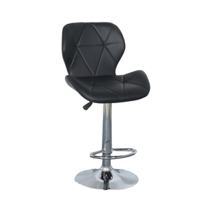 Taburetes de <span class=keywords><strong>Bar</strong></span> de cuero PU nuevos ajustables giratorios, muebles comerciales para exteriores sin brazos de altura de mostrador para comedor, Hotel para sala de estar - Product Image 2
