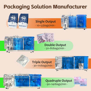 Machine de remplissage, scellage et bouchage entièrement automatique pour sachets préformés Doypack, liquides et poudres, pour emballages de 1g à 5kg - Product Image 3