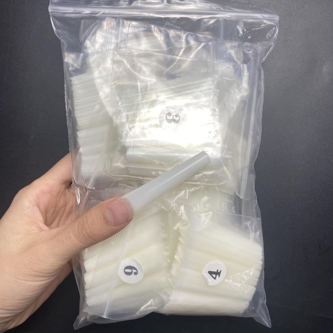 No C curva 3XL ataúd 504 piezas bolsa Natural