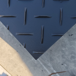 Tapis de protection routière temporaire portable imperméable en plastique HDPE, <span class=keywords><strong>plaque</strong></span> de sol en plastique résistant à la corrosion, <span class=keywords><strong>plaque</strong></span> routière en plastique HDPE - Product Image 3