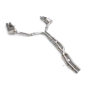 Sistema de Escape Catback con Válvula Inteligente para <span class=keywords><strong>Audi</strong></span> A8 <span class=keywords><strong>A8L</strong></span> D4 3.0T 2011-2017, Acero Inoxidable, Ajuste Perfecto, Venta Directa de Fábrica - Product Image 3