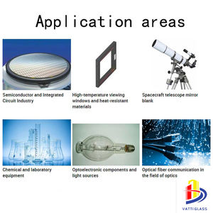 Vidrio de Cuarzo Resistente a Ácidos <span class=keywords><strong>para</strong></span> Tanques de Almacenamiento de Líquidos Corrosivos Químicos, Mirilla de Vidrio - Product Image 5