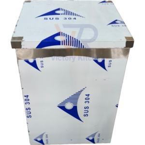 VICTORY KITCHEN Armoire de cuisine en acier inoxydable sur mesure avec tiroirs et portes pour le rangement de la cuisine, capacité de 300 kg, équipement de cuisine - Product Image 4