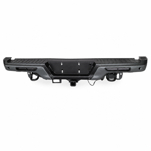 Pare-chocs arrière avec <span class=keywords><strong>attelage</strong></span> pour <span class=keywords><strong>Nissan</strong></span> <span class=keywords><strong>Navara</strong></span> <span class=keywords><strong>NP300</strong></span>, pick-up noir 4x4, accessoires extérieurs tout-terrain - Product Image 2