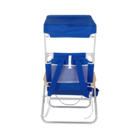 Chaise de plage pliable légère et moderne en aluminium pour l'extérieur, idéale pour le parc