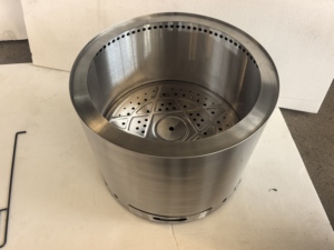 <span class=keywords><strong>Brasero</strong></span> <span class=keywords><strong>de</strong></span> Acero Inoxidable para Jardín, Chimenea Exterior sin Humo con Recipiente para Cenizas, para Acampar y Patio - Product Image 6