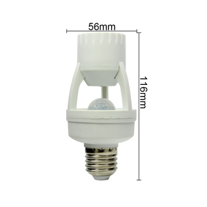 AC85-265V PIR cảm biến LED E27 đèn bóng đèn cơ sở đồng với vít phong cách chiếu sáng chủ với cắm tính năng - Product Image 5
