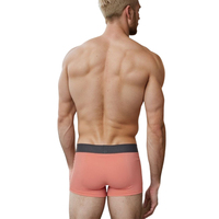 Boxers pour hommes en coton, style populaire, taille et couleur personnalisées, élastiques et respirants