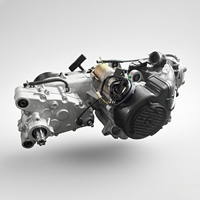 161QMK/163QML Nouveau Scooter 3D 180-200cc 4 temps refroidi par eau avec CDI, moteur à marche arrière intégrée et arbre d'équilibrage
