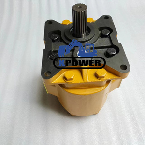 Pompe à engrenages hydraulique neuve de haute qualité pour excavatrice sur chenilles XPower 07444-66103 noire, garantie 6 mois pour D85E-18 D80A-18 D80P-18 - Product Image 3