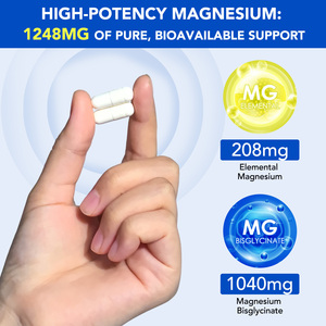 Acentiallabs 120 Cápsulas, Mejora la Función Muscular y Nerviosa, Cápsulas de Bisglicinato de Magnesio, Cápsulas de Glicinato de Magnesio - Product Image 3