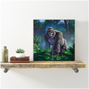 Nouvelle vente chaude <span class=keywords><strong>en</strong></span> gros diamant <span class=keywords><strong>peinture</strong></span> bricolage diamant <span class=keywords><strong>peinture</strong></span> décoration de la maison animal <span class=keywords><strong>gorille</strong></span> 5D diamant <span class=keywords><strong>peinture</strong></span> - Product Image 3