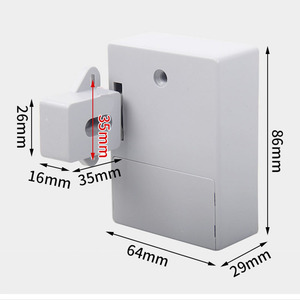 Cerradura de Gabinete RFID NFC IC 13.56MHZ para Cajón, Oficina, Armario, Cerradura de Seguridad Invisible - Product Image 5